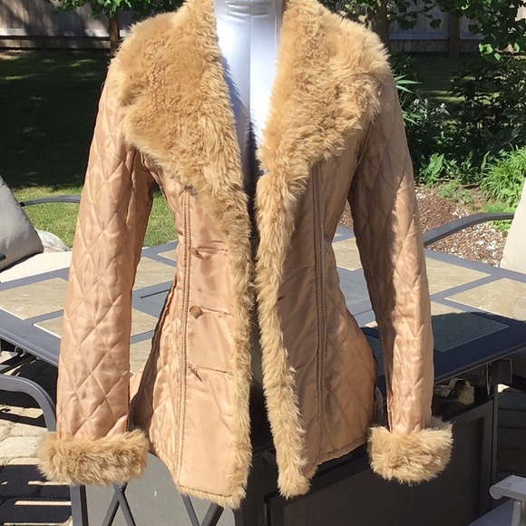 Vintage BoHo Suede Leather Coat Removable Lining - Picture 3 of 13